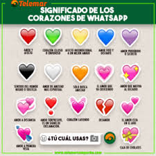 significan los corazones de whatsapp