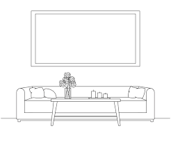 Modern Interior Sofa Table
