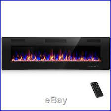 60 electric fireplace insert wall