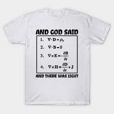 Physics Equation Shirt Maxwell