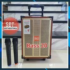 Mua Loa Kéo karaoke bluetooth BHZ 108 Bass 20 mini Loa kẹo kéo di động  thùng gỗ Giá Rẻ . hàng chính hãng