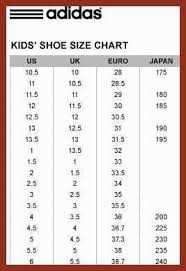 Adidas Shoe Size Chart Uk Www Bedowntowndaytona Com