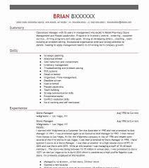 Best Store Manager Resume Example Livecareer