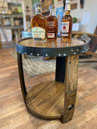 Whiskey Barrel Side Table Österreich