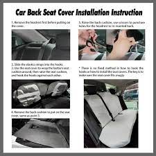 Set Zebra Pattern Car Seat Cover