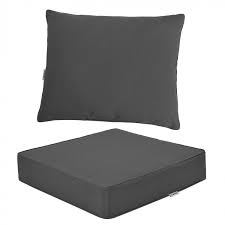 deep seat chair cushion pads set with