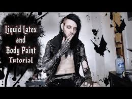 liquid latex body paint tutorial