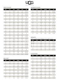 Shoe Sizing Charts 2019