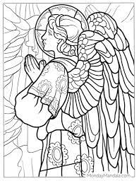 28 Stained Glass Coloring Pages (Free ...