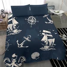 Nautical Duvet Cover And Pillow Covers