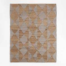 toulon jute diamond checd grey area