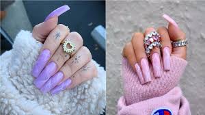 Adding some hand painted designs will make the emboss nail art even cuter! Cute Acrylic Nail Designs To Compliment Your Style The Best Nail Art Ideas Youtube