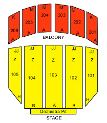 Warner Theatre Erie Seating Chart Ticket Solutions