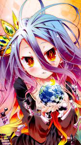 Collection of the best shiro wallpapers. 1080x1920 Shiro No Game No Life Wallpaper Iphone No Game No Life Anime Kawaii