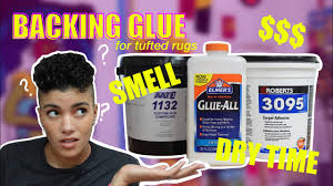 backing glue for rug tufting review
