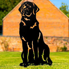 Black Labrador Dog Sculpture Dog Lover