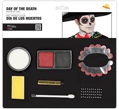 kit de maquillaje día de los muertos