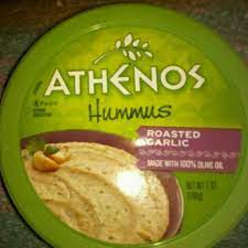 athenos roasted garlic hummus