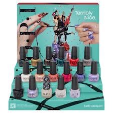 holiday collection nail lacquer display