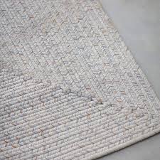 230cm rectangular outdoor rug grey