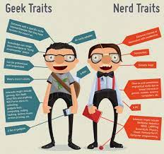 Definition of a nerd vs geek