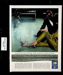 1962 lees loomed heavenly carpets man