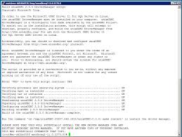 microsoft odbc driver for sql server on