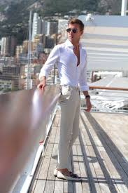 Dark grey dress pants offer an alternative to slacks for formal events. How To Wear Men S White Dress Shirt Suits Expert