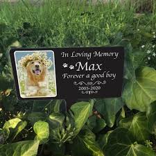 Custom Garden Pet Memorial Stake