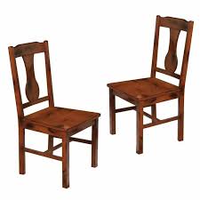 Shop better homes & gardens and find amazing deals on dark oak dining chairs from several brands all in one place. Huntsman Dining Chair Dark Oak Set Of 2 Walker Edison Chh2do