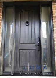 fiberglass entry door with privacy