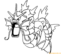 Submitted 21 days ago by tunmunda. Gyarados Pokemon Coloring Pages Cartoons Coloring Pages Coloring Pages For Kids And Adults