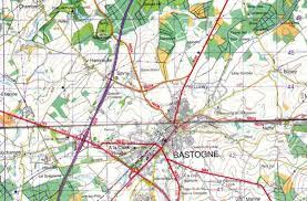 Belgium gets kinda cold in the winter. Bastogne Map World War Media