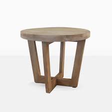 Coco Teak Outdoor Side Table Low