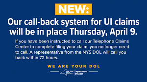 Department of labor new york,usa service name : Ny Launches Call Back System For Unemployment Insurance Claims Rochesterfirst
