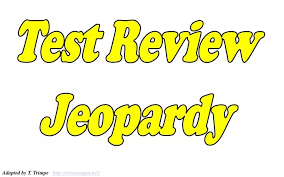 Ppt Test Review Jeopardy Powerpoint