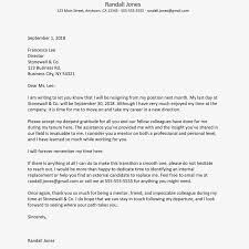 Sincere And Appreciative Resignation Letters