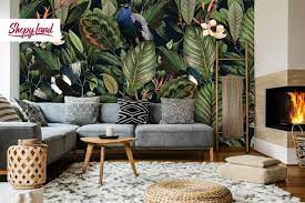 Tropical Wallpaper Tropical Leaves L