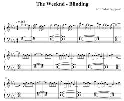 Made by jacob morgan and george burdell · hosting 1,694,474 sequences since 2013 · buy me a coffee! Piano Sheet Music The Weeknd Blinding Lights Sheet Music For Piano