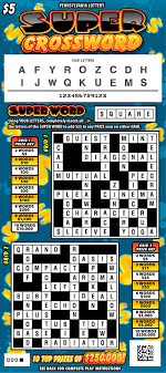 A place for money at the bank 7. Pennsylvania Lottery Scratch Offs Super Crossword