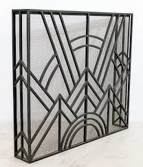 Best Free Art Deco Fireplace Screen