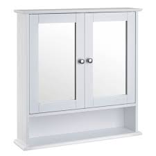 Get 5% in rewards with club o! White Mirrored Bathroom Wall Cabinet Christow