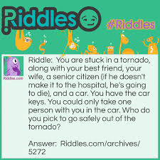 the tornado riddles com