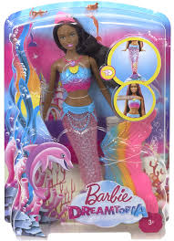 Buy Barbie Dreamtopia Mermaid Rainbow Lights Doll Dark