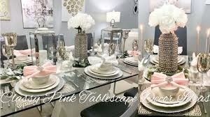 Gray colors are displayed using an equal amount of power to all of the light sources. Glam Dining Room Decorating Ideas Pink Blush Decor Youtube