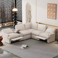 Theater Reclining Sectional Sofa