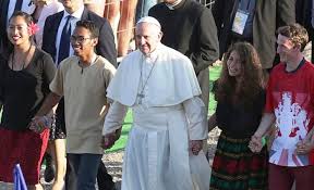 Portrait of the pope as a young man. Pope Francis Young People Important Responsibility Inside The Church News Views From Emerging Countries