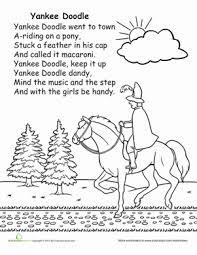Learning this preposition list was an absolute lifesaver for my daughter for her grammar skills and being able to pick out prepositional. Kindergarten The Arts Worksheets Yankee Doodle Preschool Songs Kindergarten Music Nursery Rhymes Preschool