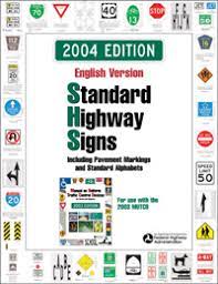 standard highway signarkings