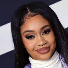 saweetie s cotton candy crimped hair